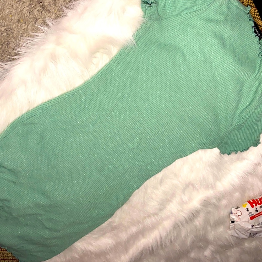Green dress